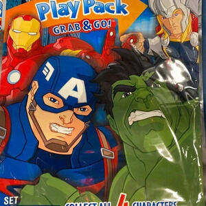 Lot of 5 marvel avengers surprise play pack new